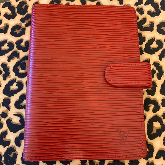 Red EPI PM Louis Vuitton agenda